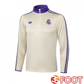 Training Sweatshirt Real Madrid Jaune 2025/2026