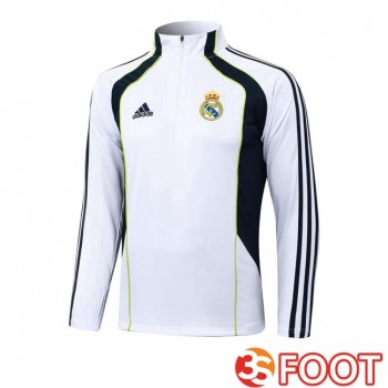 Training Sweatshirt Real Madrid Blanc 2025/2026