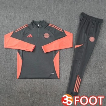 Ensemble Survetement De Foot Bayern Munich Gris 2025/2026