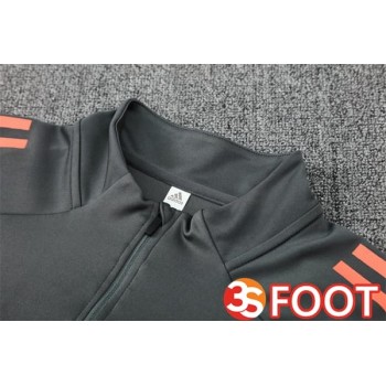 Ensemble Survetement De Foot Bayern Munich Gris 2025/2026