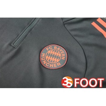 Ensemble Survetement De Foot Bayern Munich Gris 2025/2026