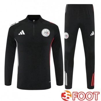 Ensemble Survetement De Foot AFC Ajax Noir 2025/2026