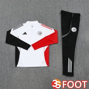 Ensemble Survetement De Foot AFC Ajax Blanc 2025/2026