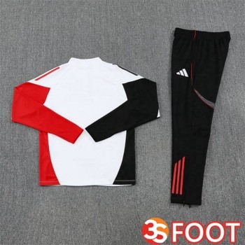 Ensemble Survetement De Foot AFC Ajax Blanc 2025/2026