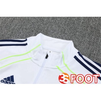 Ensemble Survetement De Foot Real Madrid Blanc 2025/2026