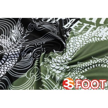 Ensemble Survetement De Foot Real Madrid Noir Vert 2025/2026