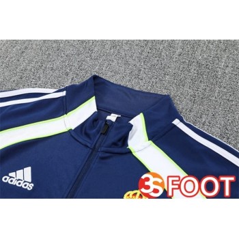 Ensemble Survetement De Foot Real Madrid Bleu Royal 2025/2026