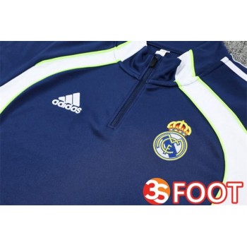Ensemble Survetement De Foot Real Madrid Bleu Royal 2025/2026