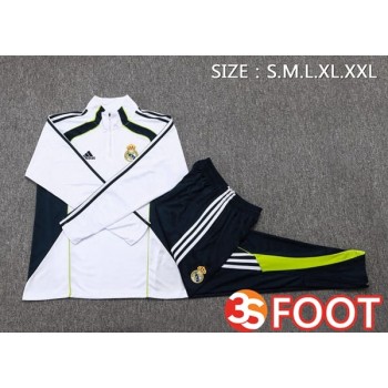 Ensemble Survetement De Foot Real Madrid Blanc 2025/2026