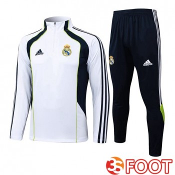 Ensemble Survetement De Foot Real Madrid Blanc 2025/2026