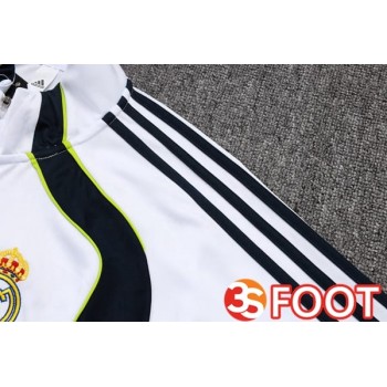 Ensemble Survetement De Foot Real Madrid Blanc 2025/2026