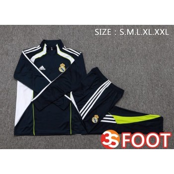 Ensemble Survetement De Foot Real Madrid Bleu Royal 2025/2026