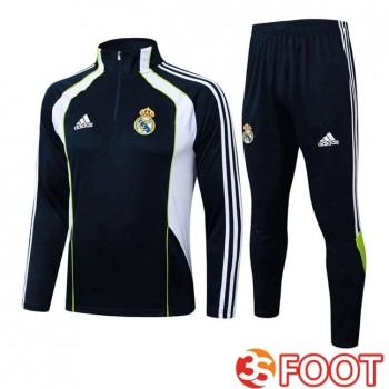 Ensemble Survetement De Foot Real Madrid Bleu Royal 2025/2026