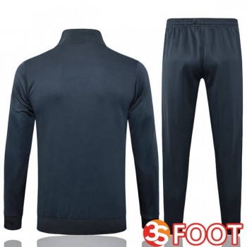 Ensemble Veste Survetement De Foot Argentine Gris 2025/2026