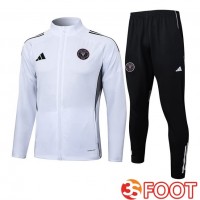 Ensemble Veste Survetement De Foot Inter Miami CF Blanc 2025/2026