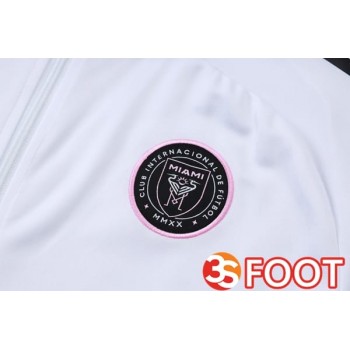 Ensemble Veste Survetement De Foot Inter Miami CF Blanc 2025/2026