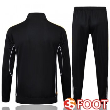 Ensemble Veste Survetement De Foot Real Madrid Noir 2025/2026