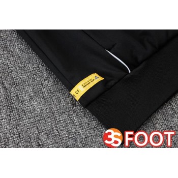 Ensemble Veste Survetement De Foot Real Madrid Noir 2025/2026