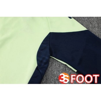 Ensemble Veste Survetement De Foot Real Madrid Vert 2025/2026