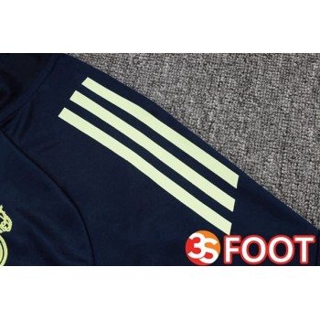Ensemble Veste Survetement De Foot Real Madrid Bleu Royal 2025/2026