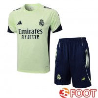 Ensemble Training T-Shirts Real Madrid + Shorts Vert 2025/2026