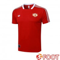 Training T-Shirts Manchester United Rouge 2025/2026
