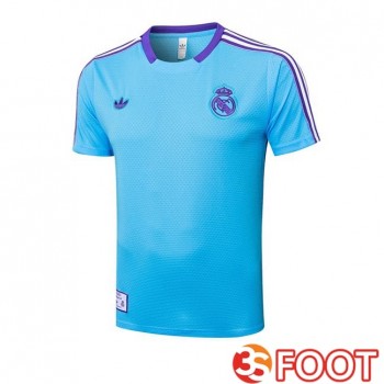Training T-Shirts Real Madrid Bleu 2025/2026