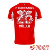 Maillot De Foot Bayern Munich (Müller 25) Domicile Édition Spéciale Rouge 2025/2026