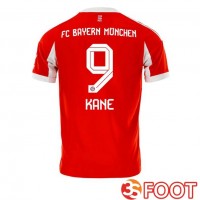 Maillot De Foot Bayern Munich (Kane 9) Domicile Rouge 2025/2026