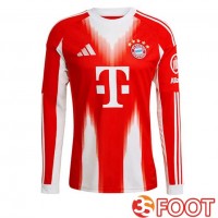 Maillot De Foot Bayern Munich Domicile Manche longue Rouge 2025/2026