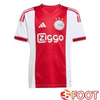 Maillot De Foot AFC Ajax Domicile Rouge Blanc 2025/2026