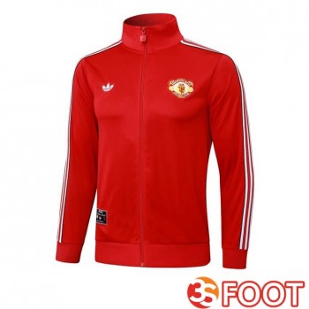 Veste Foot Manchester United Rouge 2025/2026