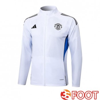 Veste Foot Manchester United Blanc 2025/2026
