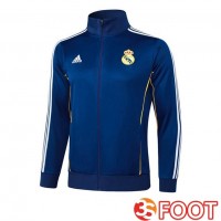 Veste Foot Real Madrid Bleu Royal 2025/2026