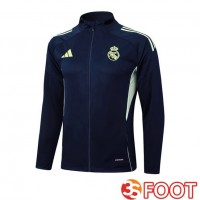 Veste Foot Real Madrid Bleu Royal 2025/2026
