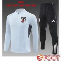 Ensemble Survetement De Foot Japon Enfant Gris 2025/2026