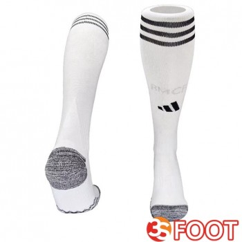 Chaussettes De Foot Real Madrid Domicile Blanc 2025/2026
