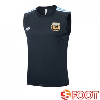 Gilet Foot Argentine Bleu Royal 2025/2026