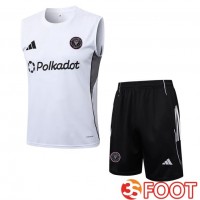 Gilet Foot Inter Miami CF + Shorts Blanc 2025/2026