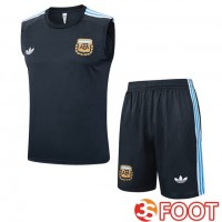 Gilet Foot Argentine + Shorts Bleu Royal 2025/2026