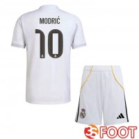 Maillot De Foot Real Madrid (Modrić 10) Enfant Domicile Blanc 2025/2026 Maillot De Foot Real Madrid (Modrić 10) Enfant Domicile Blanc 2025/2026