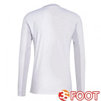 Maillot De Foot Real Madrid Domicile Manche longue Blanc 2025/2026
