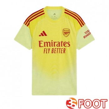 Maillot De Foot Arsenal Gardien De but Jaune 2025/2026