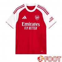 Maillot De Foot Arsenal Domicile Rouge Blanc 2025/2026