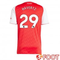 Maillot De Foot Arsenal (HAVERTZ 29) Domicile Rouge Blanc 2025/2026
