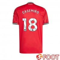 Maillot De Foot Manchester United (CASEMIRO 18) Domicile Rouge 2025/2026