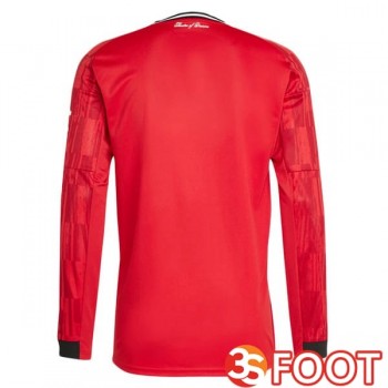 Maillot De Foot Manchester United Domicile Manche longue Rouge 2025/2026