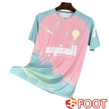 Maillot Equipe Foot Maroc Special Edition Rose/Bleu 2025/2026