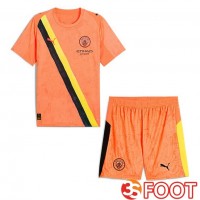 Maillot Manchester City Club World Cup Enfant Gardien De but Orange 2025/2026