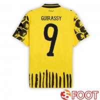 Maillot Dortmund BVB Club World Cup (Guirassy 9) Domicile Jaune Noir 2025/2026